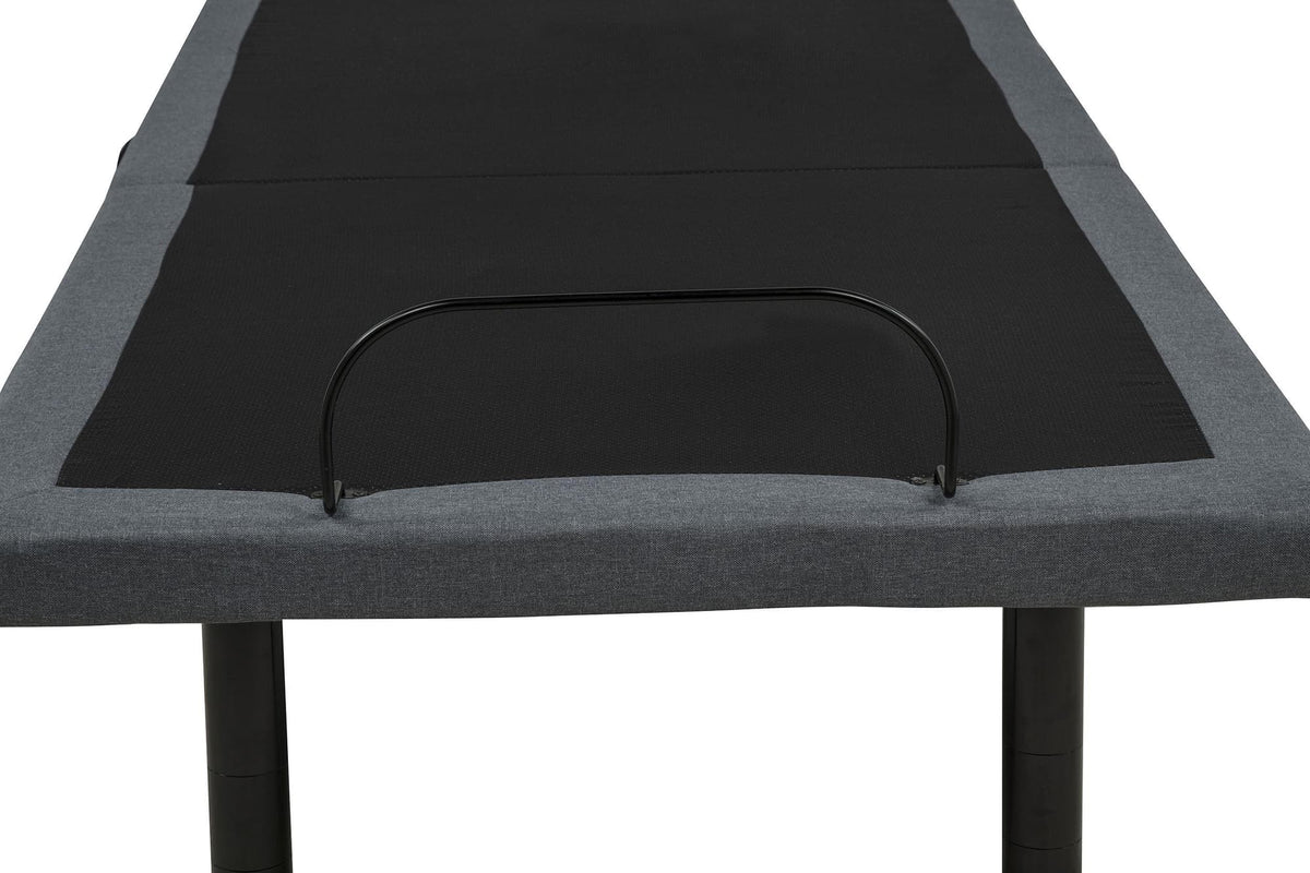 Weston Twin XL Dual-Motor Massage Adjustable Bed Base in Black and Grey — product image 12