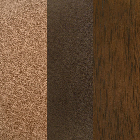 Randolph Upholstered Counter Height Chairs Butterscotch and Brown Set of 2 — product image 12