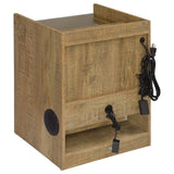 Furda Mango 2-Drawer LED Nightstand with Speaker — product image 6