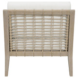 Cantu Seagrass Accent Chair White and Weathered Natural — product image 6