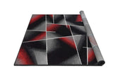 Close-up of the Contempo 41 Fireball medium area rug pattern and weave detail