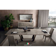 Ambra High Gloss 7-Piece Dining Set with Table and 6 Chairs from Decor Furniture