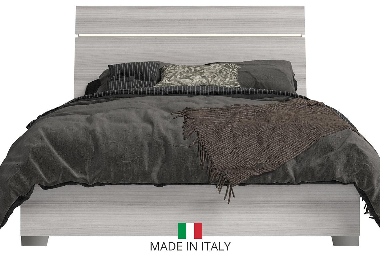 Mia Light Gray modern chest of drawers front view