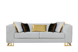 Textured detail of sofa velvet fabric