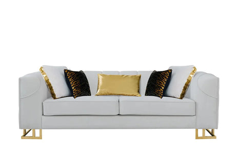 Textured detail of sofa velvet fabric