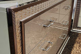 Dubai chest storage and finish detail