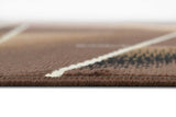 Contempo Chocolate Area Rug in room setting