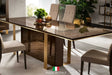 Essenza Collection Italian high gloss 2-door cabinet front view
