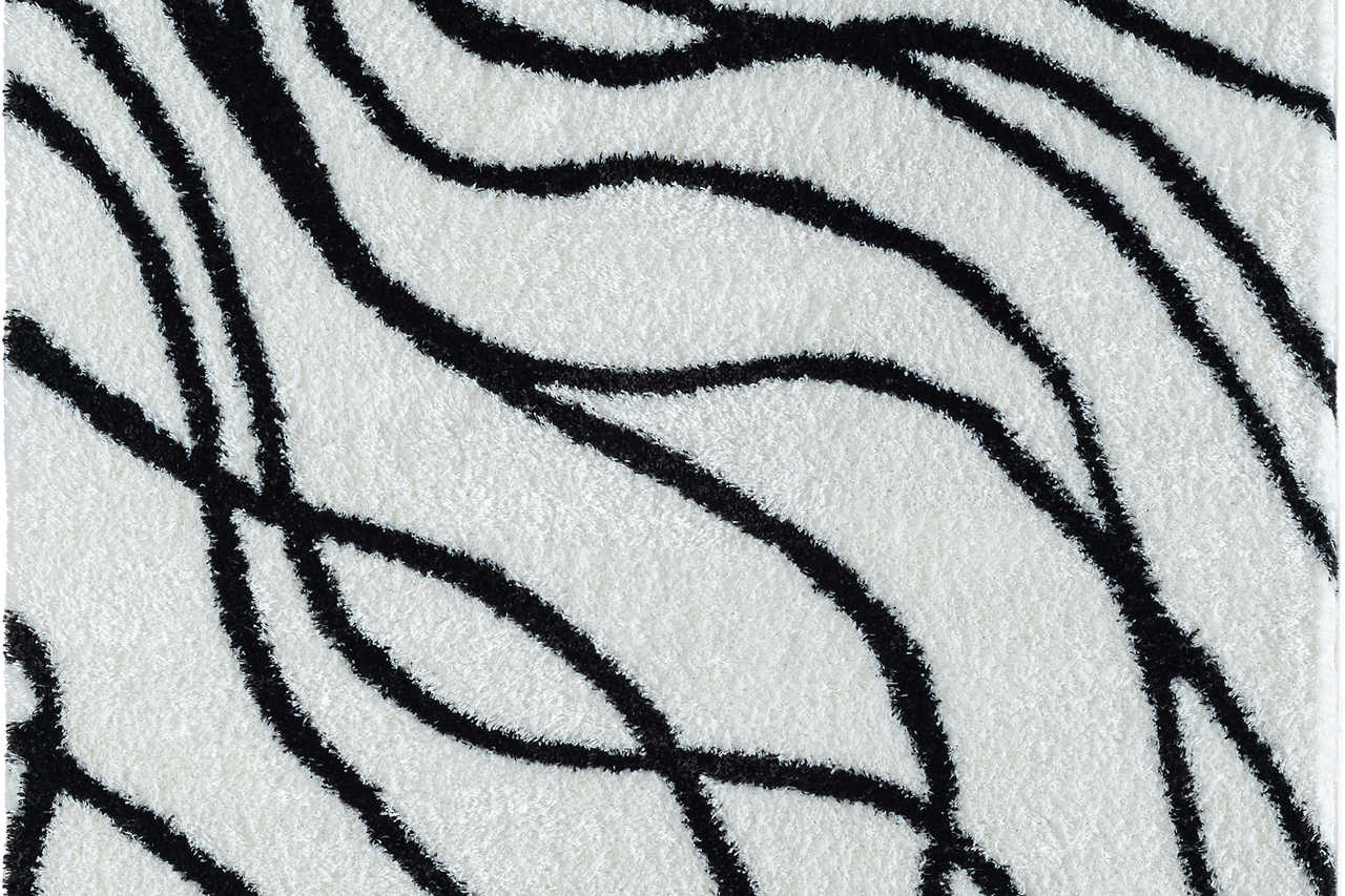 Comfy Shag Ivory Area Rug