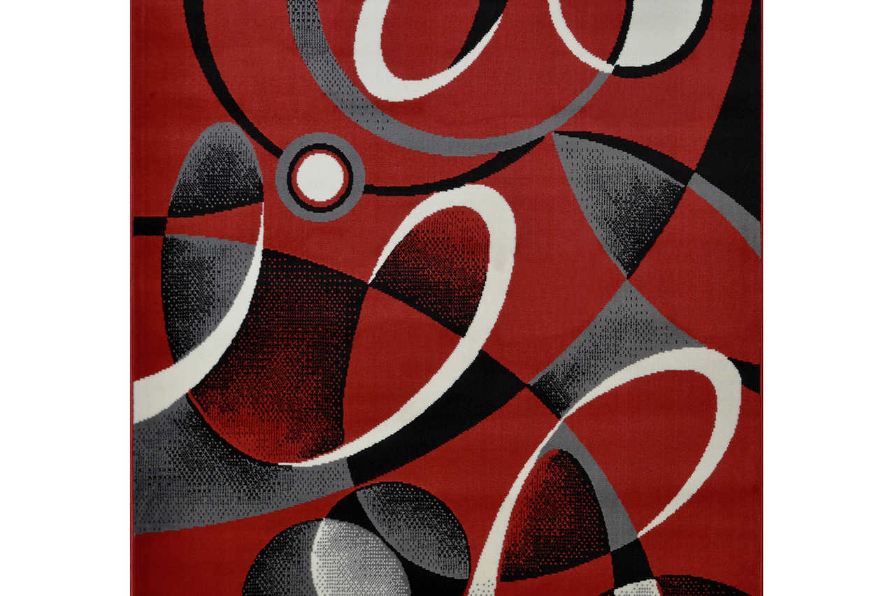 Contempo 45 Red Area Rug