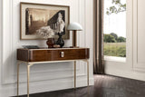 Eva Brown nightstand displaying elegant modern design