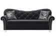 Bing Black Velvet Tufted Sofa main view