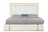 View of storage drawers under Marbella King Bed