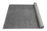 Corner detail of Comfy Shag Carbon 5x7 rug