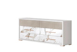 Cruz Extra Nightstand angled view showcasing solid wood construction and finish