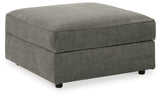 O'Phannon Putty 2-Piece Sectional with Ottoman — angled view