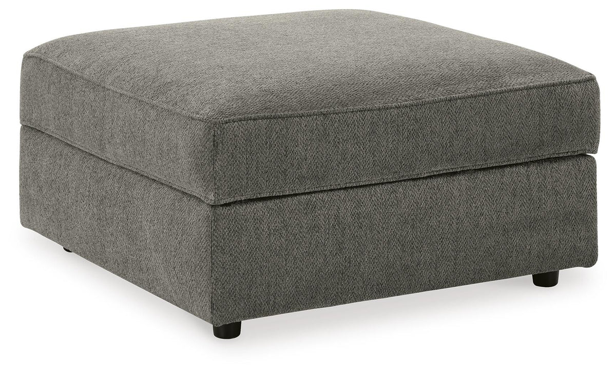 O'Phannon Putty 2-Piece Sectional with Ottoman — angled view