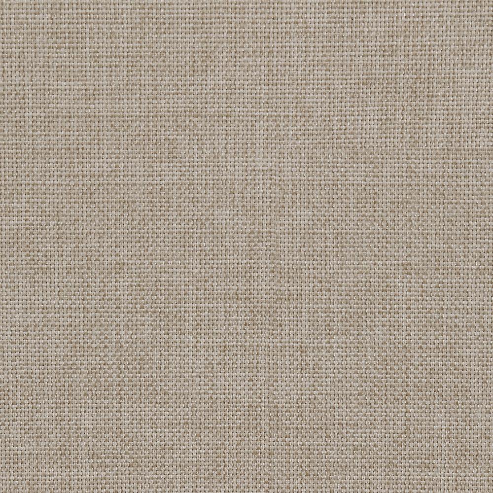 Devon Button Tufted Upholstered Beige Queen Bed detail on legs and upholstery