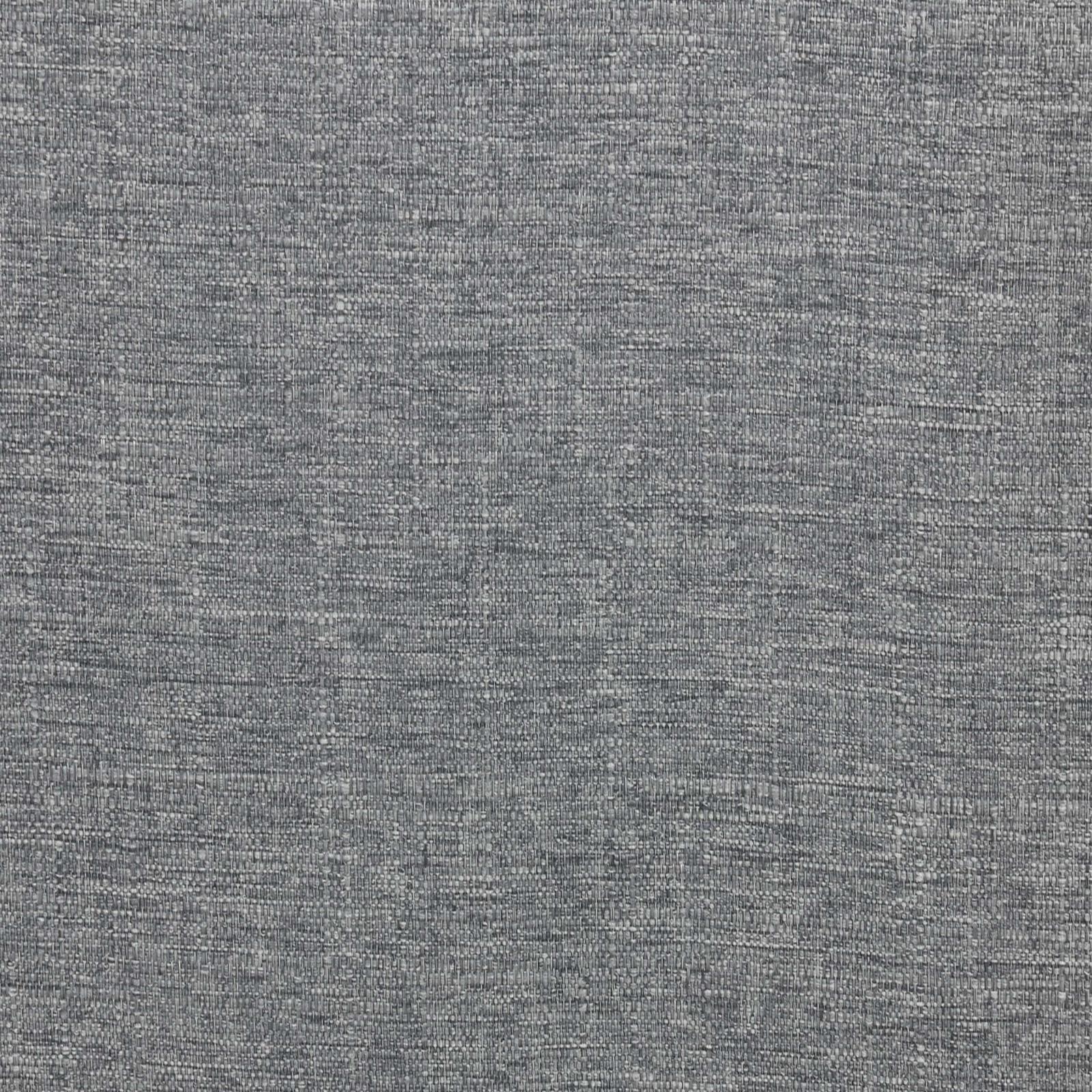 Brodie Grey Upholstered Twin Daybed with Trundle showing black finish feet