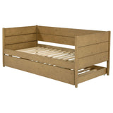 Calinda daybed corner with slatted mattress support visible