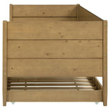 View of headboard panel on Calinda daybed