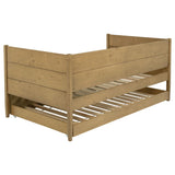 Calinda trundle under twin daybed