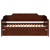 Redding Wood Twin Daybed With Trundle Cherry