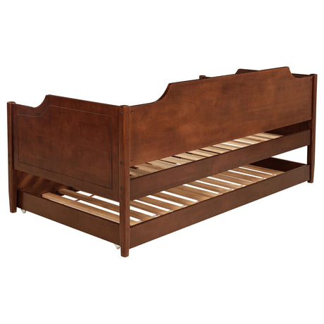 Daybed slats supporting mattress frame