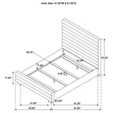 Hardware and bolts used for bed rail attachment