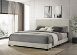 Dorian king panel bed side profile