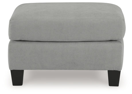 Adlai Shadow Ottoman side view