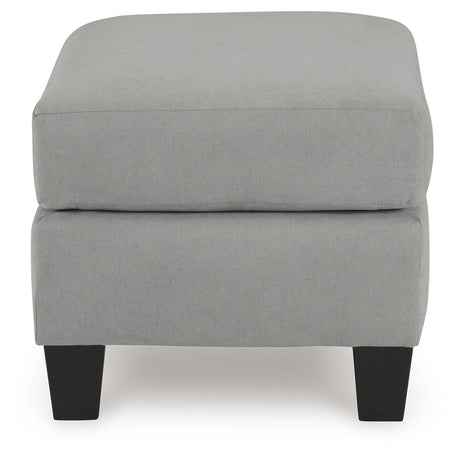 Close-up of Adlai Shadow Chair suede velvet fabric