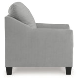 side view of ottoman corner and stitching