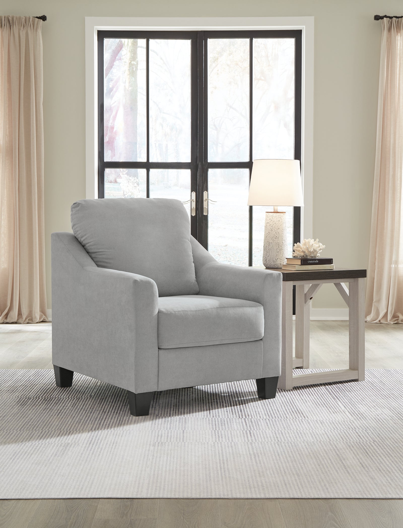 Adlai Shadow Chenille Chair