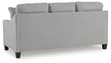 Adlai Shadow Chenille Queen Sofa Sleeper