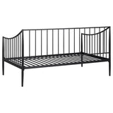 Metal welds and joints of Newbury daybed frame detail