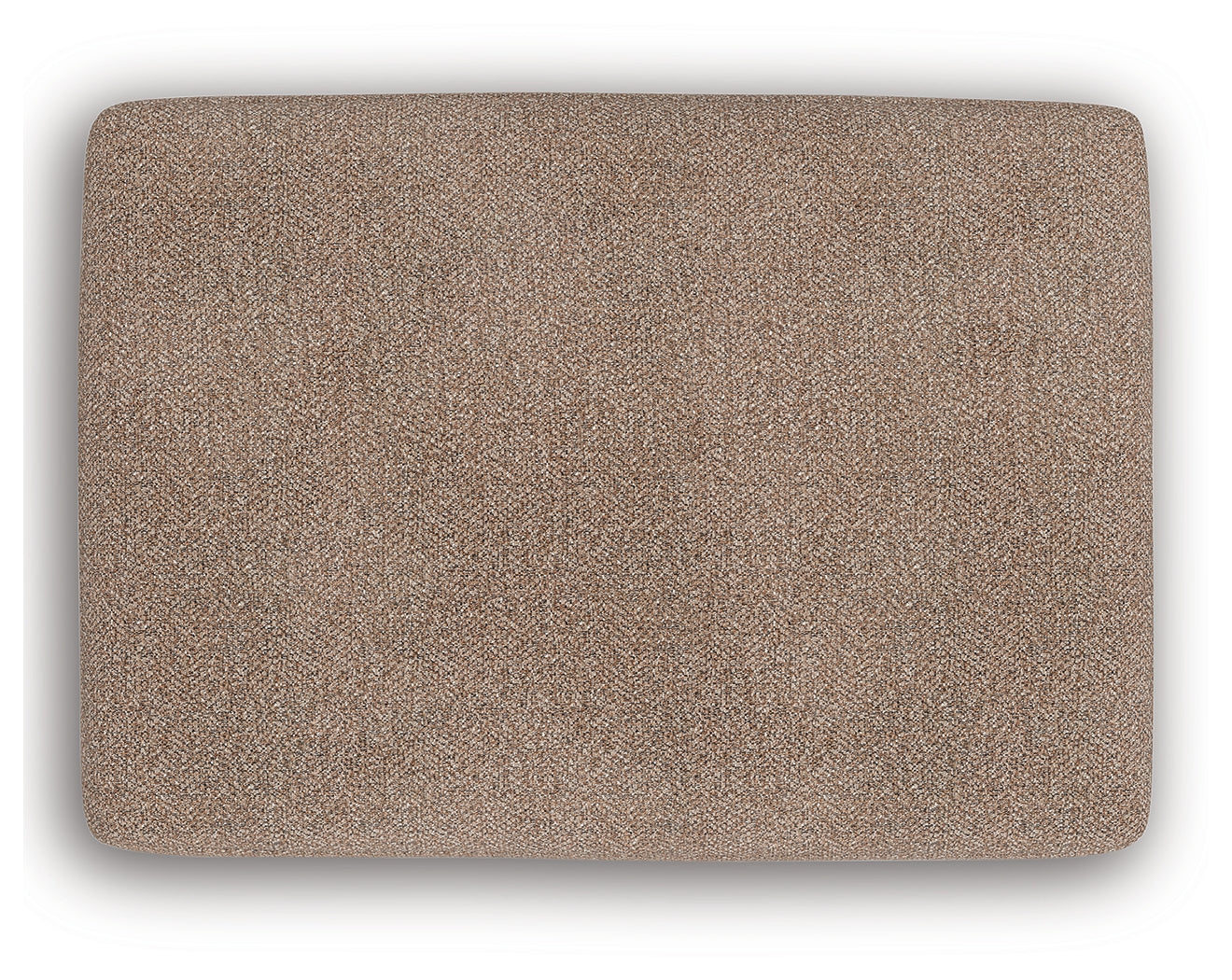 Triston-Peaks Ottoman top-down view showing cushion surface