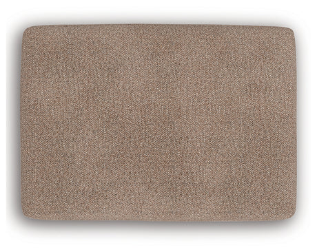 Triston-Peaks Ottoman top-down view showing cushion surface