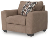 Triston-Peaks Chair angled front right view