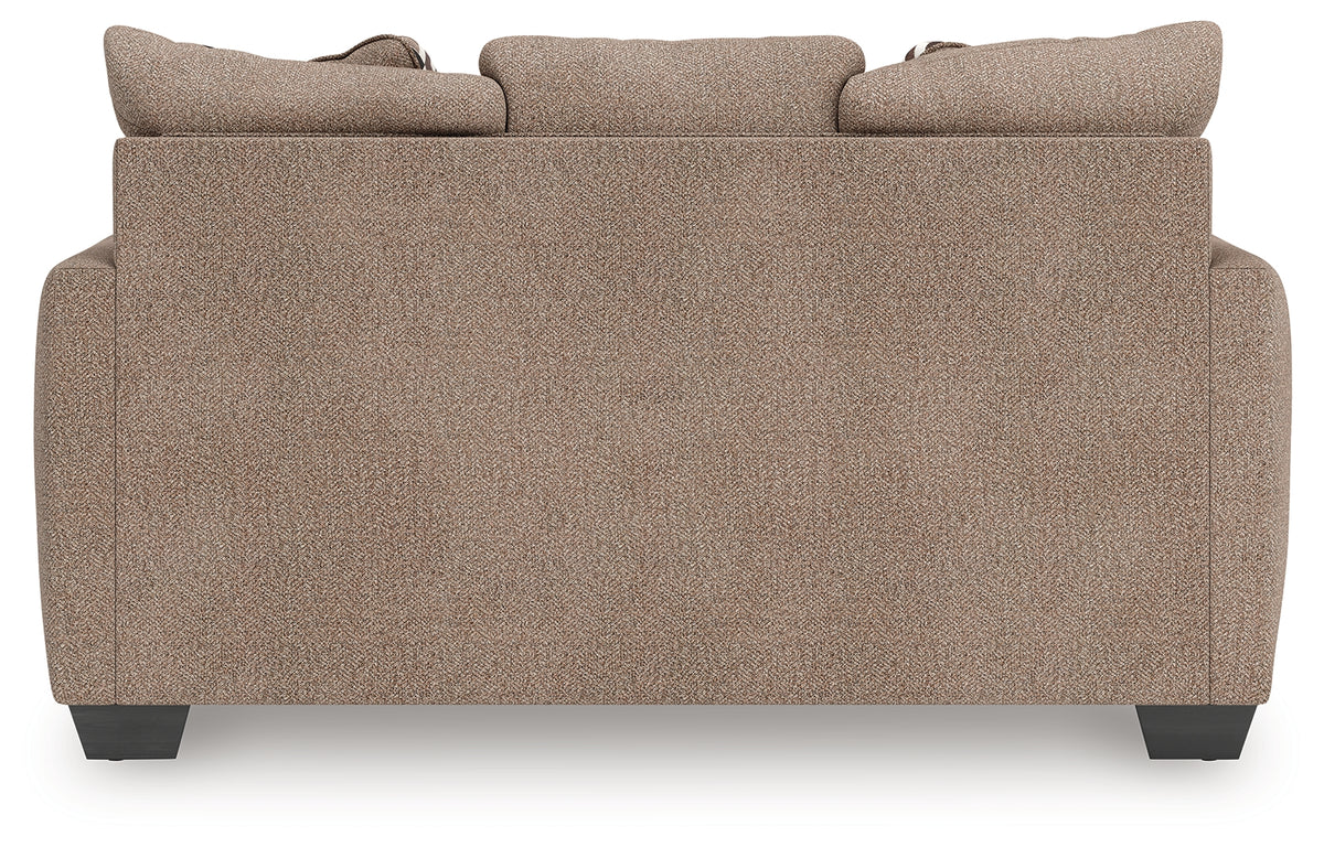 Triston-Peaks loveseat back view