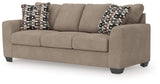 Triston-Peaks Sofa Sleeper side-angle view
