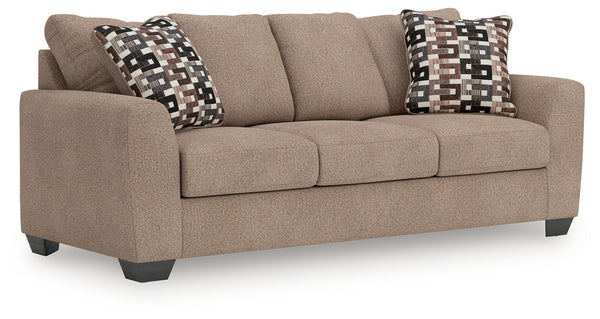 Triston-Peaks Queen Sofa Sleeper angled front view