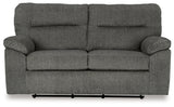 Bindura Glider Loveseat head-on front view