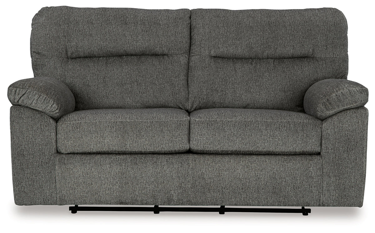 Bindura Glider Loveseat head-on front view
