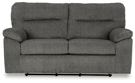 Bindura Glider Loveseat head-on front view