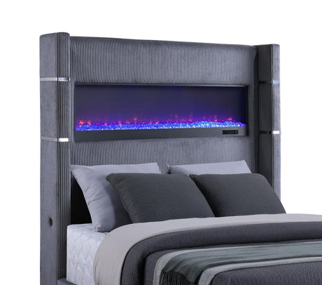 LED remote control for flame visualizer