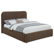 Lift-top storage compartment open on Anders Queen Bed