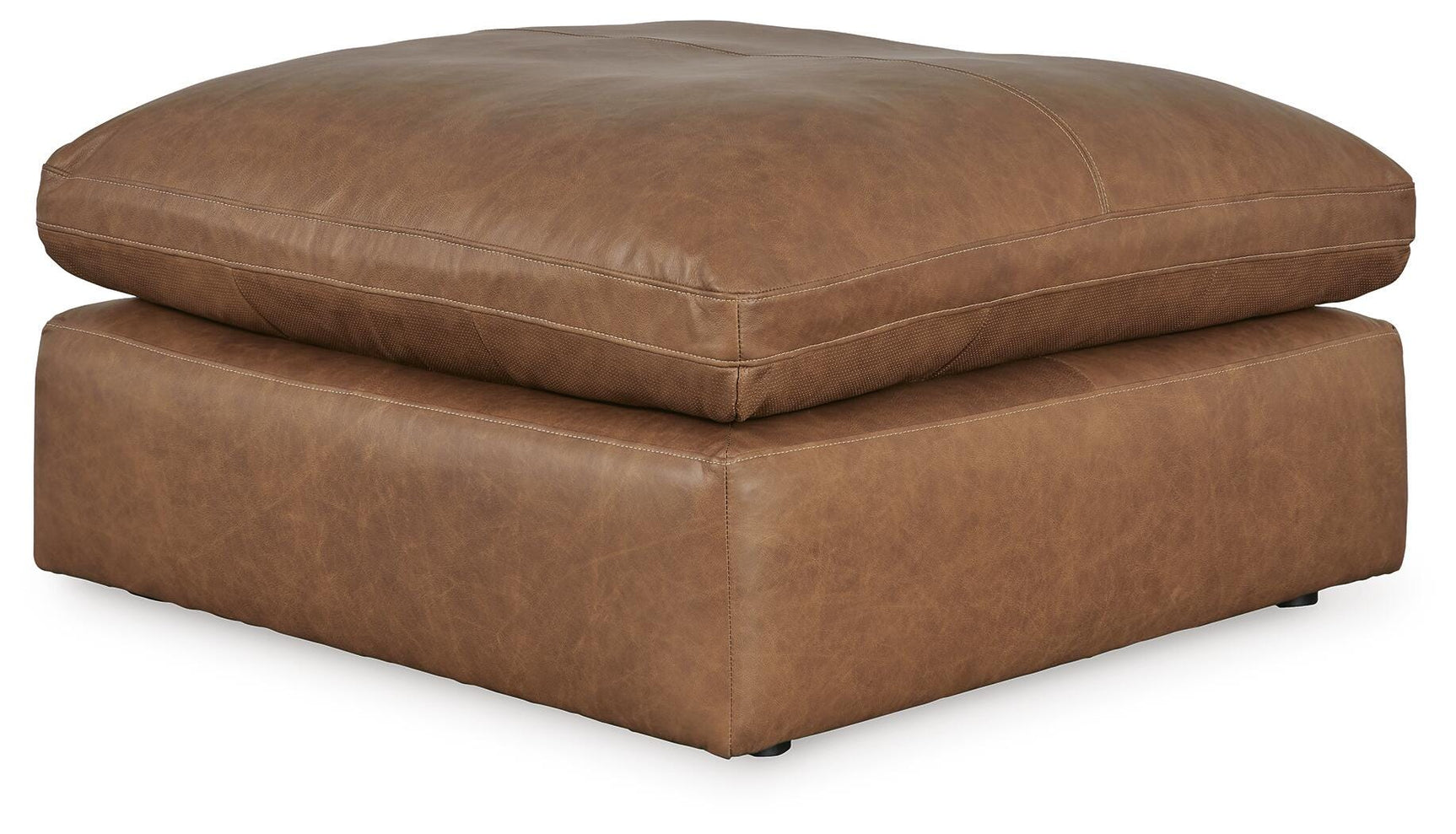Emilia Caramel 5-Piece Sectional with Ottoman - image 4