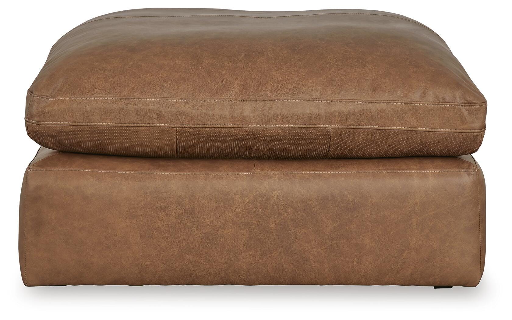 Emilia Caramel 5-Piece Sectional with Ottoman - image 5