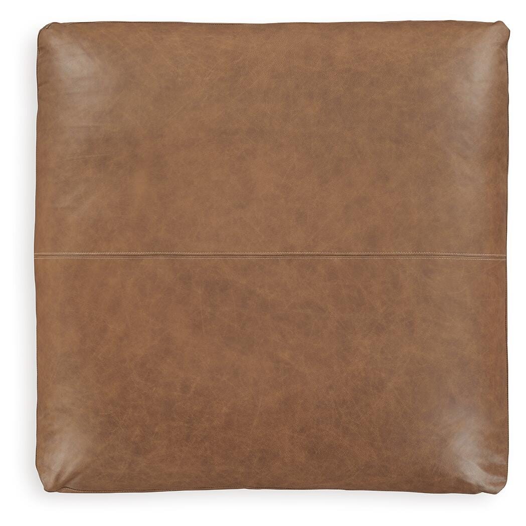 Emilia Caramel 5-Piece Sectional with Ottoman - image 6
